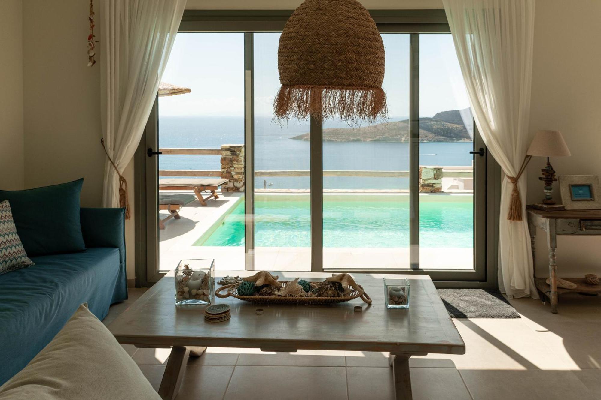 Deja Blue Villa 1 Agios Georgios  외부 사진